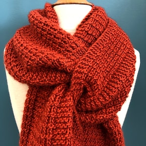 マフラー・ストール STUDIOTABLE : 24FW / HANDMADE CROCHET WOOL MUFFLER (2COLORS) Crochet Muffler - Etsy