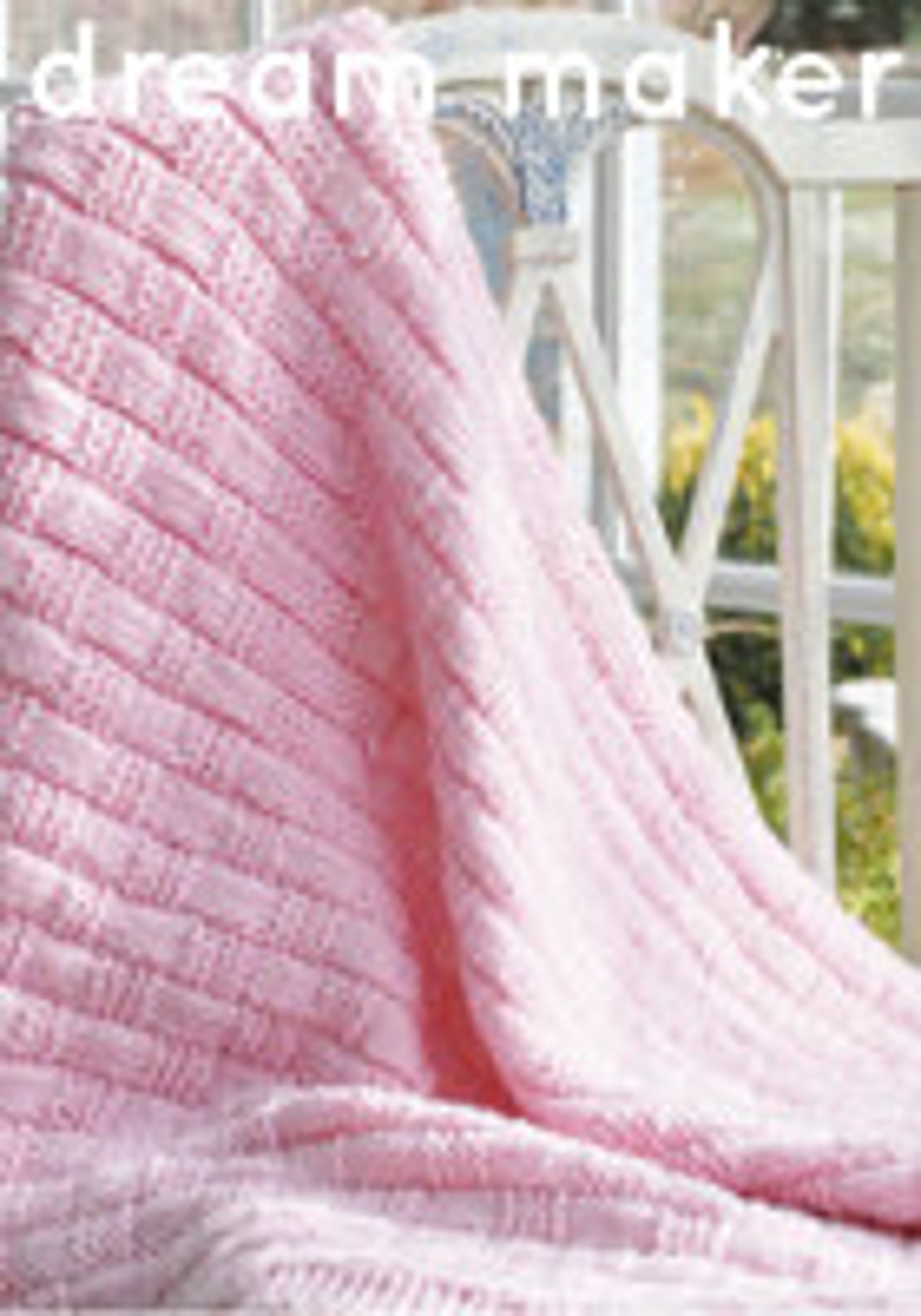 Simple Baby Blanket Knitting Pattern PDF Digital Download - Etsy