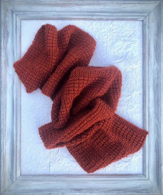 Easy Scarf Knitting Pattern, PDF Download, Garter Stitch, K1