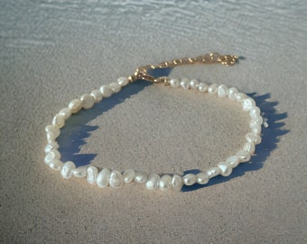 Freshwater Pearl Bracelet - June Birthstone | Handmade Jewelry