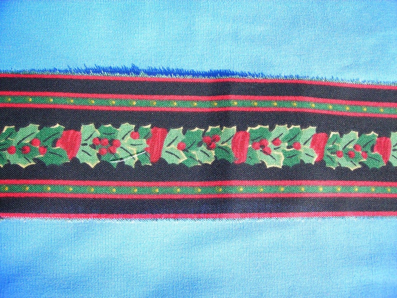 Vera Bradley Christmas Small Red Holiday Fabric Trim Border Fabric