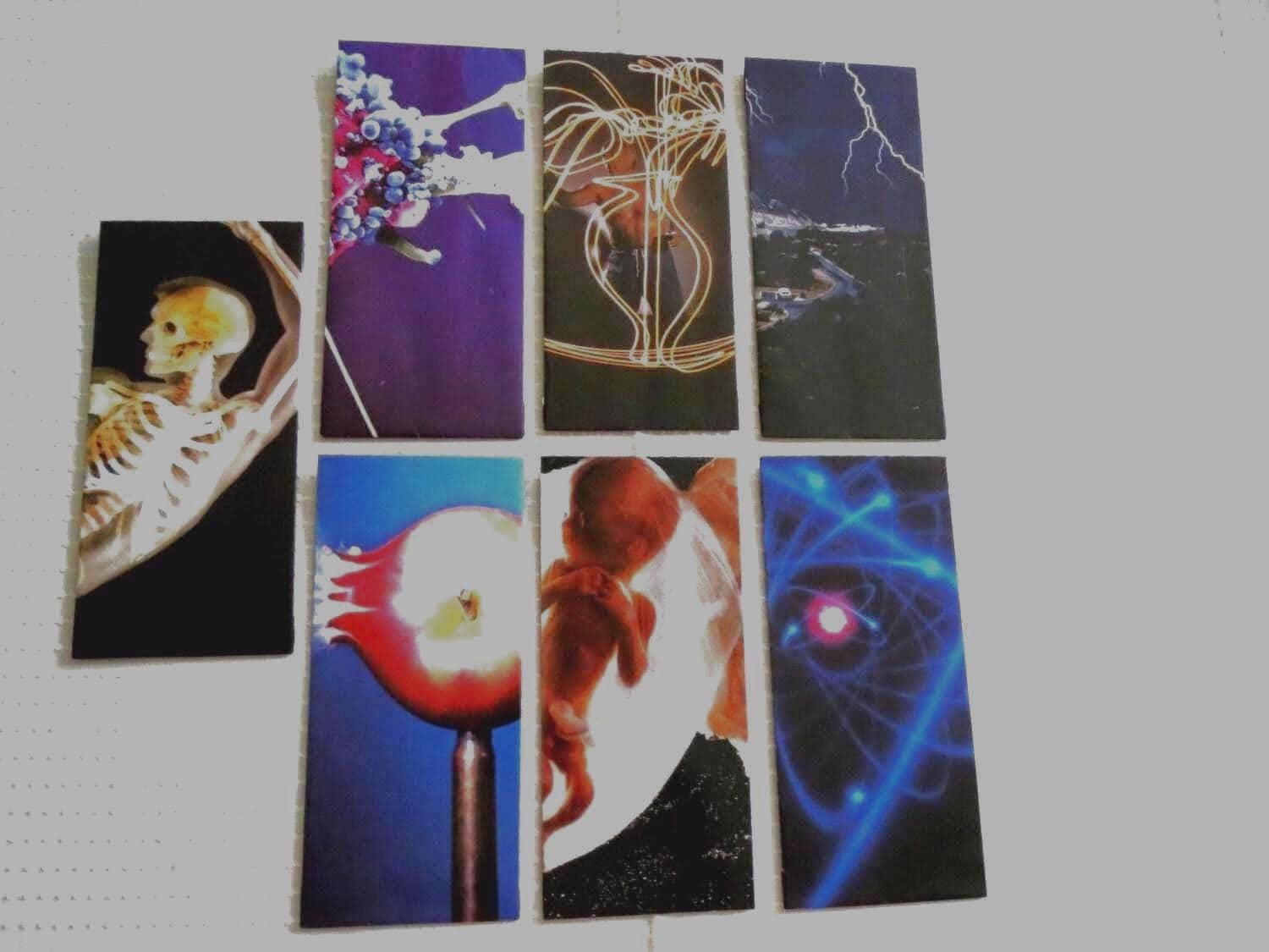 Envelopes Upcycled/repurposed, Handmade Science and Nature Designs Set ...