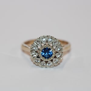 9ct Yellow Gold Cubic Zirconia Fancy Ring