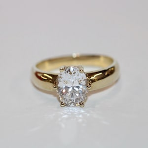 9ct Yellow Gold Cubic Zirconia Fancy Ring