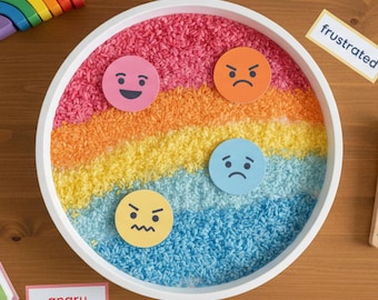 Emotion faces, Emotion Emoji Cards – Feelings & Emotions Printables, Feelings Chart, Instant Download, Digital
