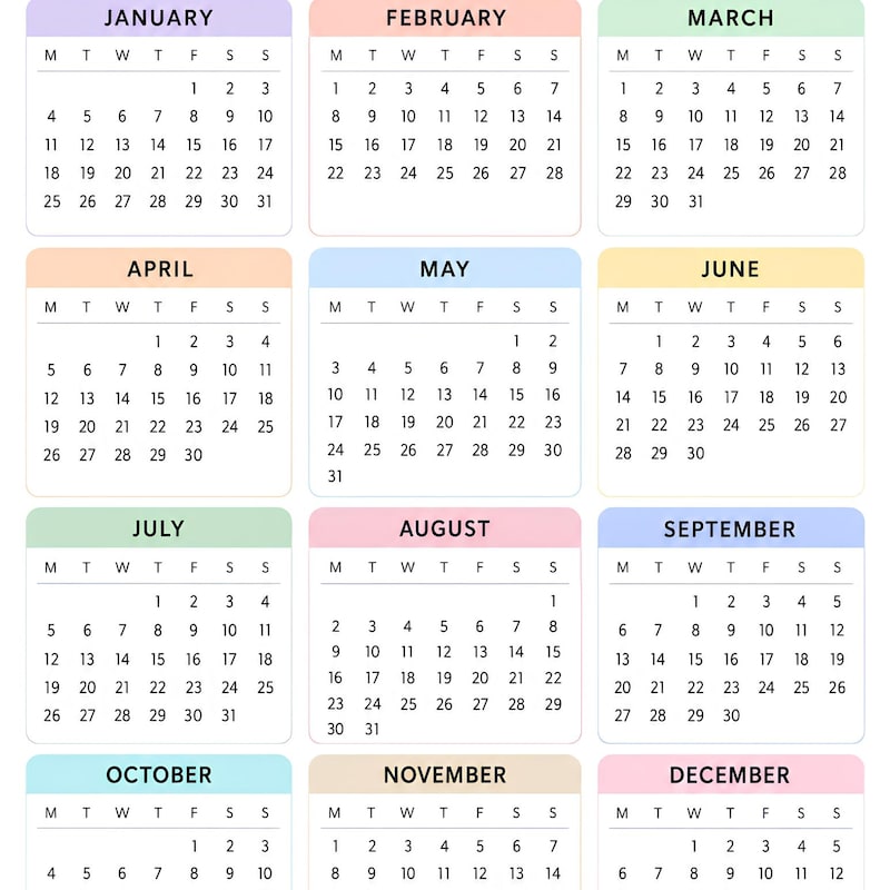Wochenkalender 2027 a4 - Etsy.de