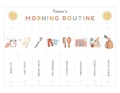 Kids Flip Routine Chart Editable Printable, Morning Evening Bedtime Flip Chart, Visual Schedule For kids Toddler Chore Chart Canva PDF product logo