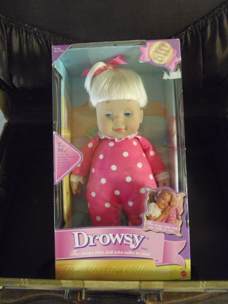 vintage drowsy doll