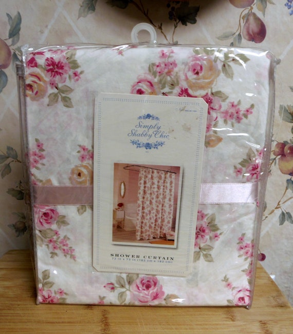 Rachel Ashwell Discontinued Rare Blush Beauty Shower Curtain Etsy