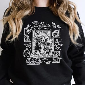 Vintage Over The Garden Wall Sweatshirt, Spooky Season Tee, Retro Pumpkin Sweatshirt, Pottsfield Harvest Festival Tshirt, Pottsfield Hoodie