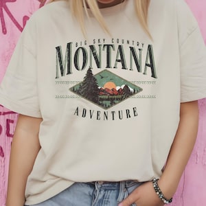 Montana Sweatshirt, Montana Hoodie, Retro Hoodie, Unisex Hoodie, Mountain Hoodie, Nature Hoodie, Montana Crewneck, Montana Tshirt