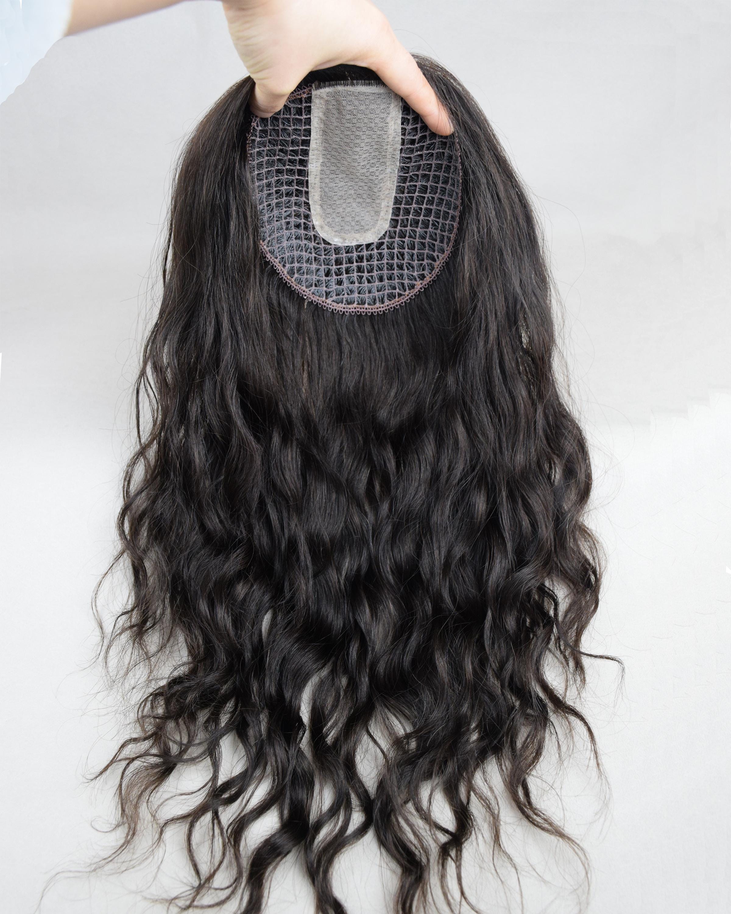 Halo Hair With Topper - Etsy