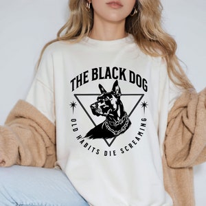 Der schwarze Hund gequälte Dichter Abteilung PNG | Alte Gewohnheiten sterben schreiend | All's Fair In Liebe Und Poesie | Datei für Ersteller | Ttpd