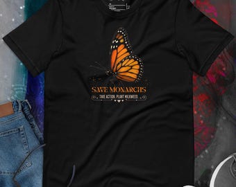 Sparen Sie Monarchs Schmetterling Erhaltung Shirt