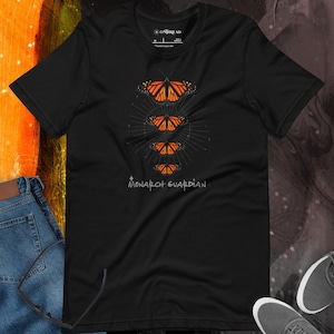 Monarch Guardian Shirt Butterfly Conservation Tee for Nature Lovers