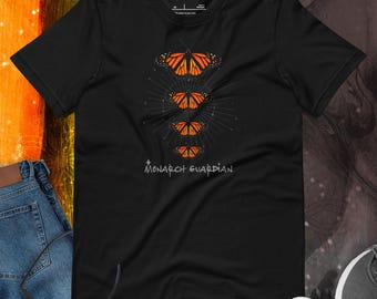Monarch Guardian Shirt Butterfly Conservation Tee for Nature Lovers