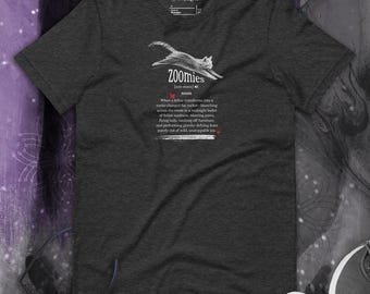 Zoomies T-Shirt – Energetic Pet Cat Graphic Tee