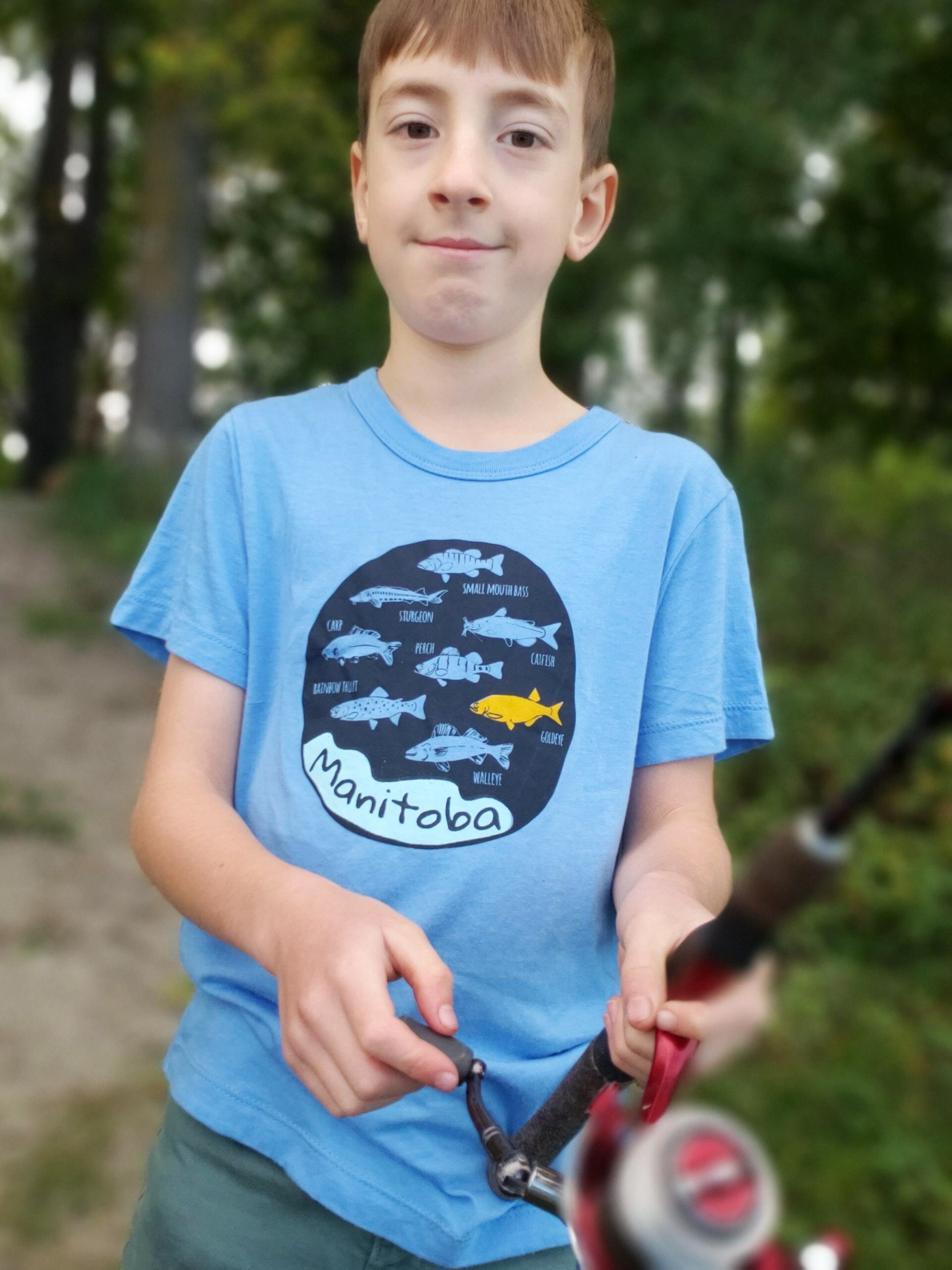 Youth Fishing Shirt -  Canada