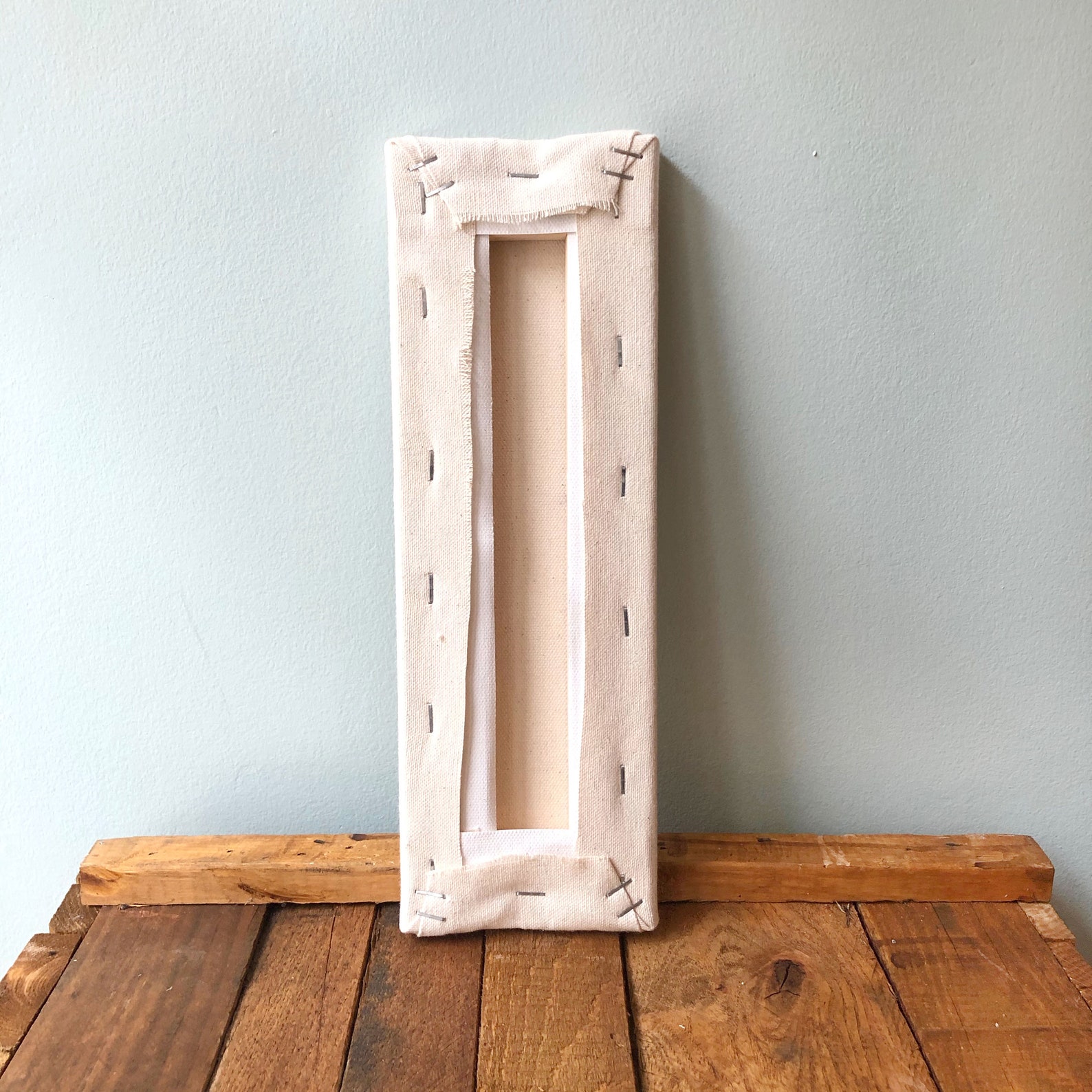 Pine Tree Print 12 X 4 Inch Canvas Tree Screen Print Tree Etsy