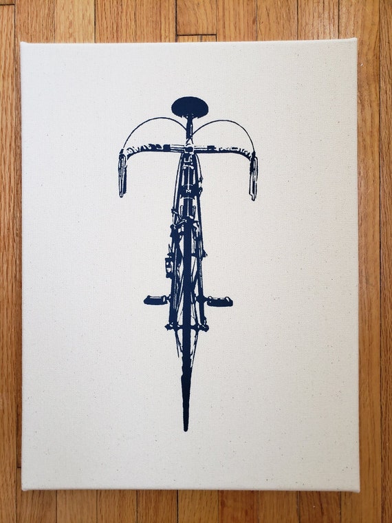 Bike Canvas Print 12 X 16 Inch Road Bicycle Screen Print Etsy Bike Canvas Print 12 X 16 Inch Road Bicycle Screen Print Etsy