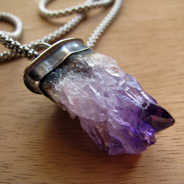 Lyla- Amethyst Pendant