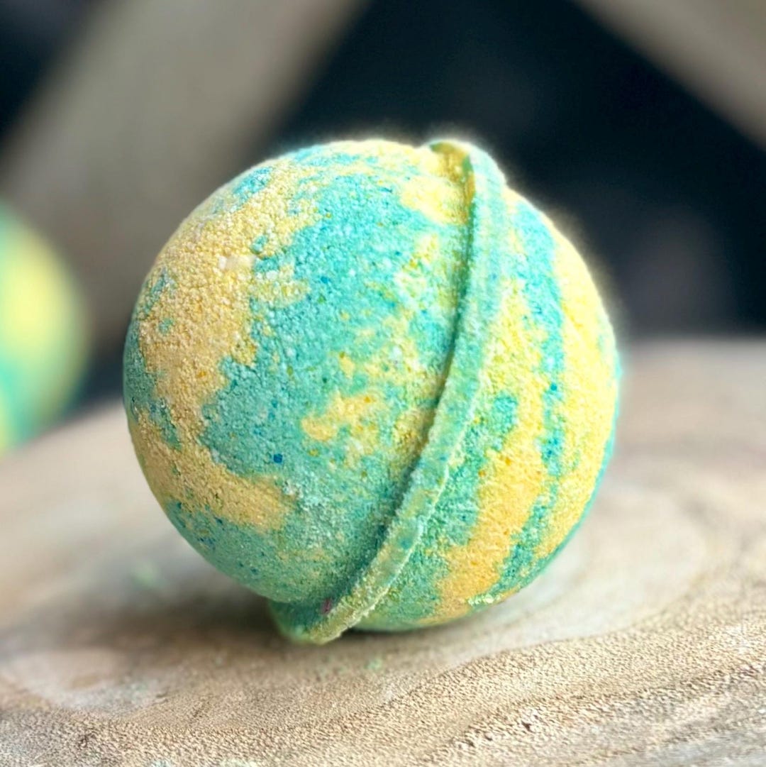Lemongrass & Verbena (avobath) Large Bath Bomb 150g, Handmade, Natural ...