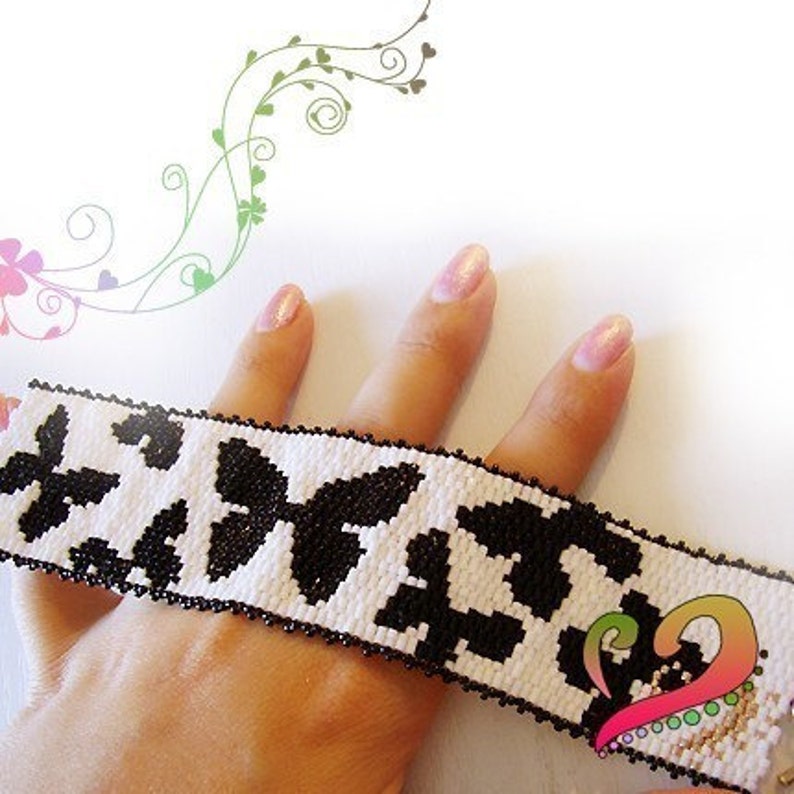 Download Fly Fly Butterfly Pattern Bracelet For Personal Use Only ...