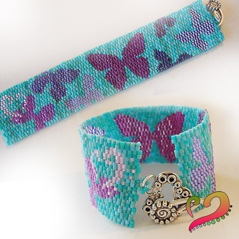 Download Fly Fly Butterfly Pattern Bracelet For Personal Use Only ...