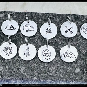 Camping Inspired Charms-Camping-Vegan Gift-Gift-Birthday-Anniversary-Hiking charms-Adventure Lover-Add a Charm