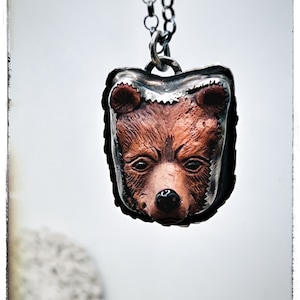 Woodland Fox necklace-fox jewelry-foxnecklace-vegan necklace-vegan jewelry-cruelty free-fur