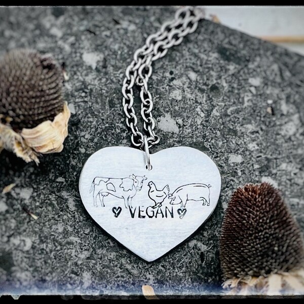 Vegan Pendant Etsy