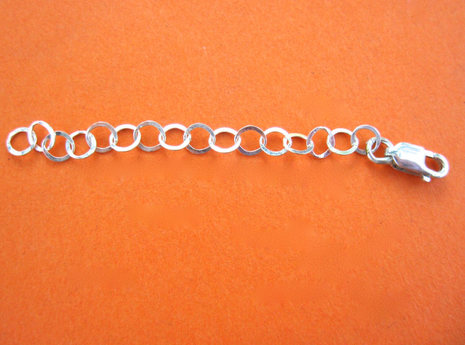 Sterling Silver Chain Extender 2 inches Etsy