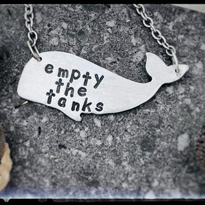 Leeg de tanks Walvisketting-minimalistische ketting-minimalistische sieraden-cadeaus voor haar-cadeaus voor moeder-veganistische ketting-veganistische geschenken-walvissieraden