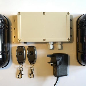 Infrared Driveway Alarm, Yard Alarm, Garage Alarm, Door Alarm, Remote Controlled
