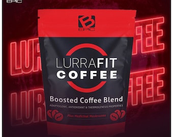 LURRAFIT verstärkte Kaffeemischung (adaptogene, antioxidative und Thermogeneseeigenschaften 30-Tage-Versorgungsbeutel)