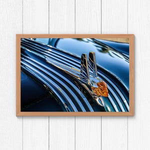 Pontiac Indian Chief Hood Ornament Photo: Classic Car Wall Art