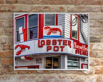 Cape Cod Lobster Pot Restaurant Photography: New England Travel Wall Art