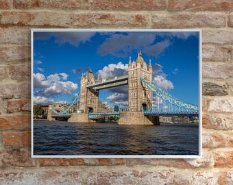 Tower Bridge London Photo Print: England Travel Art