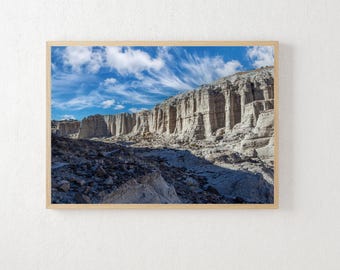 Plaza Blanca New Mexico Desert Rock Formations Photo Art - Southwestern Photography Decor- New Mexico Landscape Photography