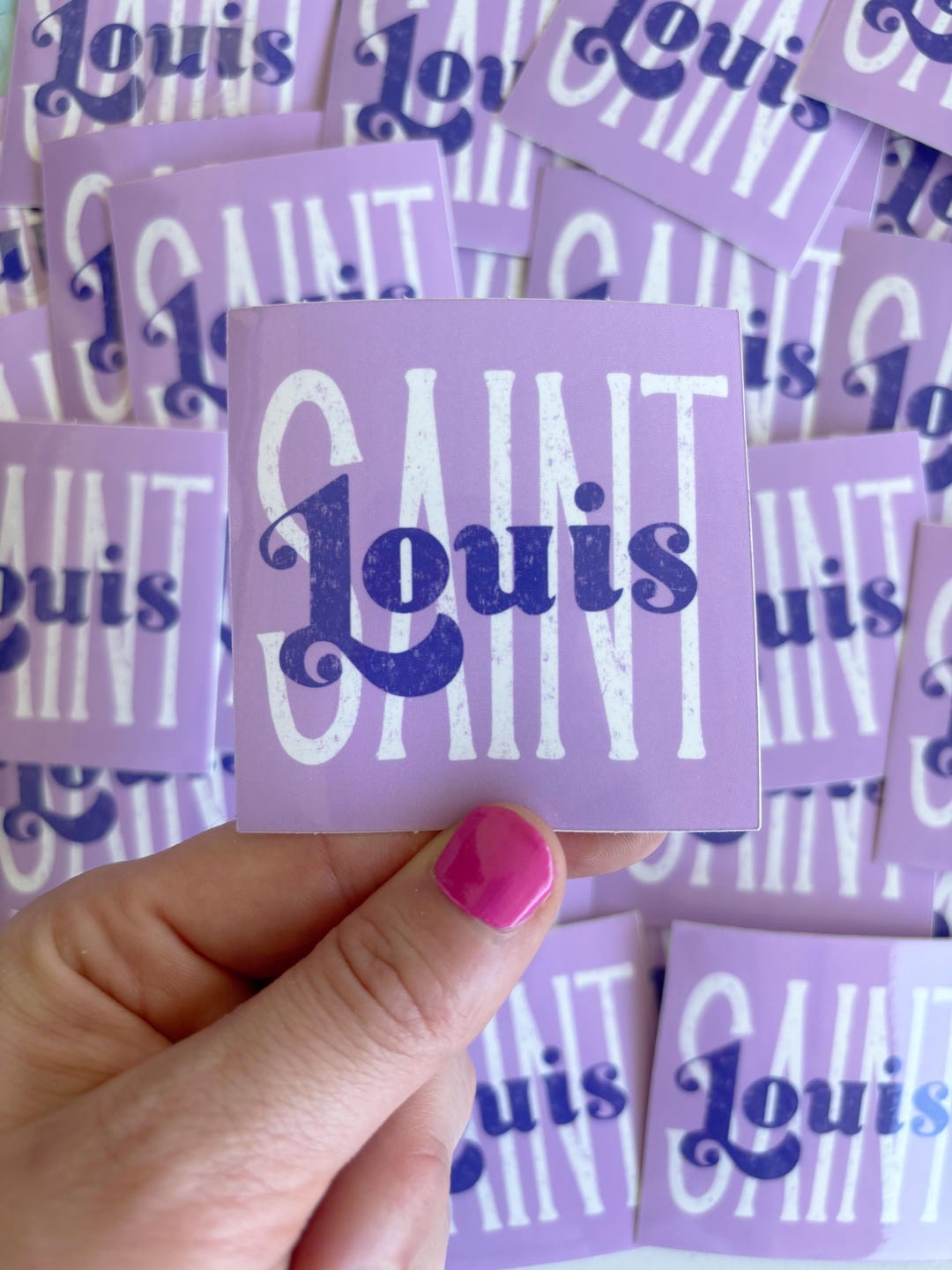Hand Drawn St. Louis Sticker: Glossy Vinyl STL Illustration Sticker - Etsy