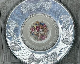 Vintage Triumph Limoges 22k White Gold Imperial Victorian Plate