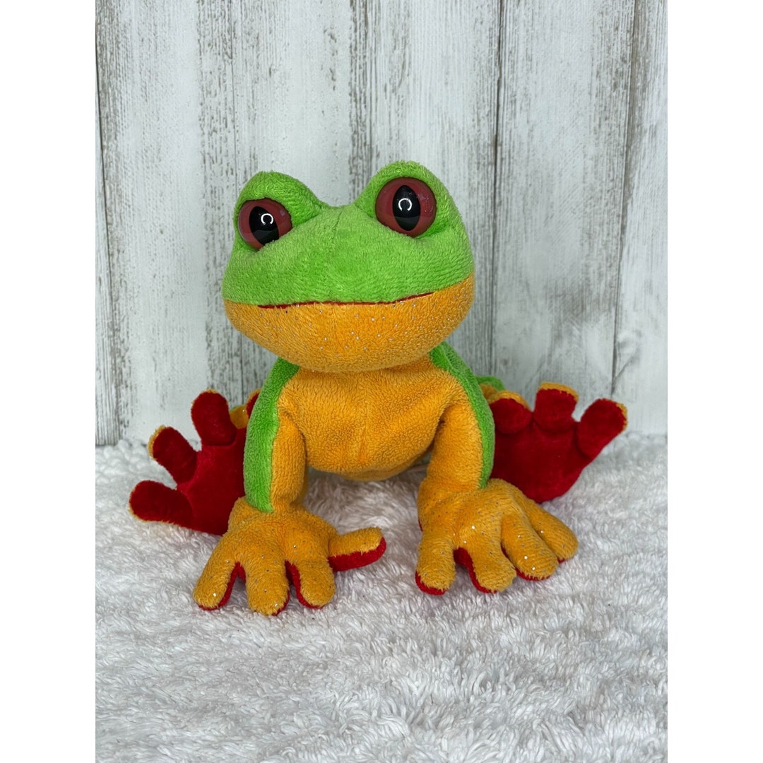 GANZ kinz TREE FROG Stuffed Animal Plush HM109 Etsy