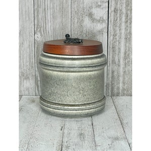 Vintage Ceramic Tobacco Jar Humidor T Denmark 356