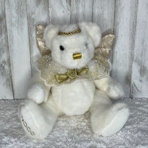 Vintage Princess Toys Baby Bear Plush Teddy with bib 12 tall
