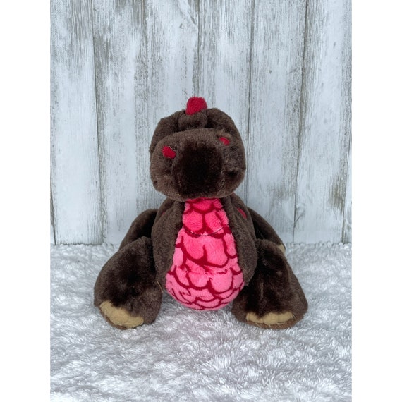 GANZ Webkinz COCOA DINOSAUR Stuffed Animal Plush HM338 Etsy