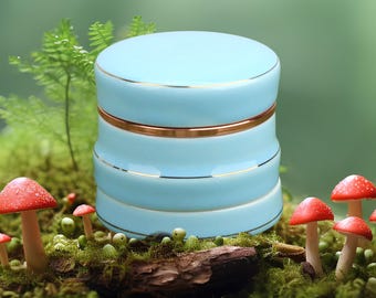 Cute Ceramic Grinder For Girls, Four-layer Design Grinder, Herb Grinder, Girly Grinder, Tobacco Grinder, Mother&#39;s Day Gift, Gift For Her