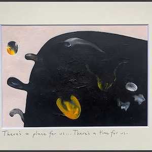 Original Drawing/Painting by Mike Russell. There&#39;s A Place For Us... There&#39;s A Time For Us.