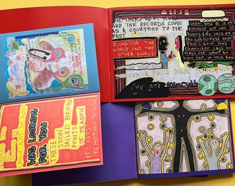Six book bundle - graphic zine comic collection set giftbook. Gifts. Unusual Presents. Outsider Art