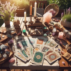 Uitgebreide paranormale tarot- en orakelbundel: diepgaande begeleiding en volledige leeservaring binnen 24 uur