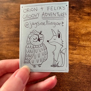 Orion and Felix&#39;s Groovy Adventures mini Zine (ORIGINAL COPY)